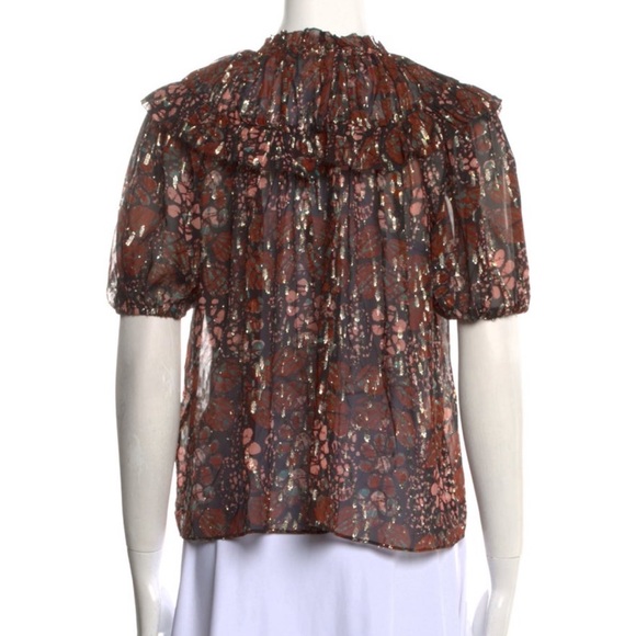 Ulla Johnson shimmer blouse - Picture 3 of 3